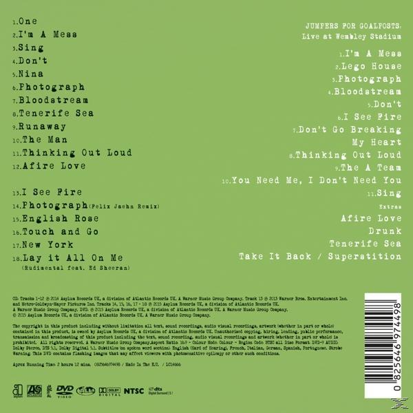 Albumcover mit Trackliste und Text auf der Seite mit grünem Hintergrund.