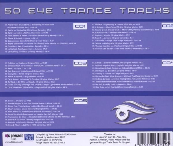 VARIOUS - 50 Eye-Trance Tracks  - (CD)