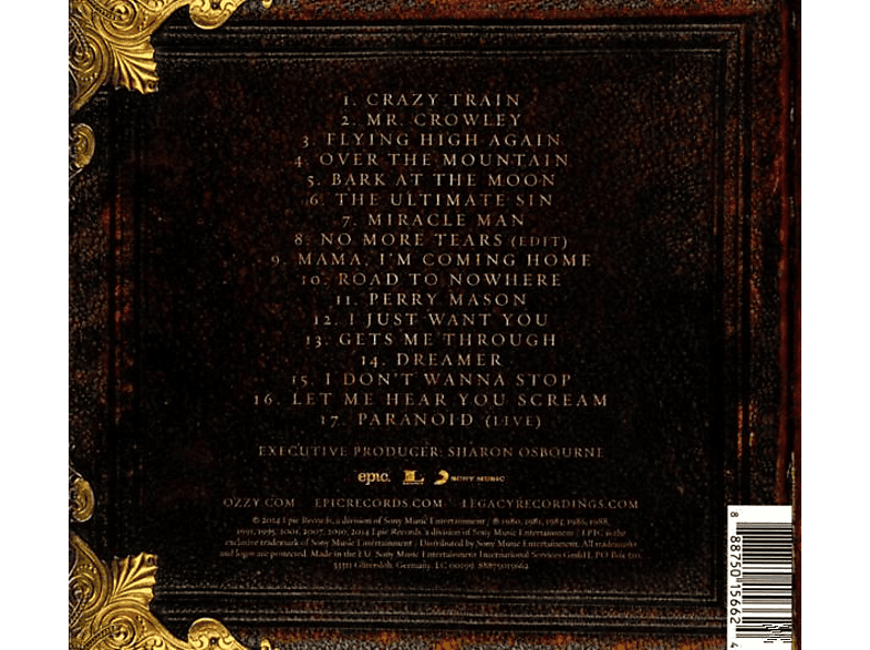 Thumbnail - Ozzy Osbourne - Memoirs Of A Madman (CD)