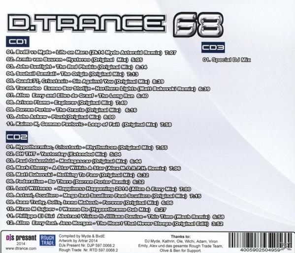 VARIOUS - D.Trance 68  - (CD)