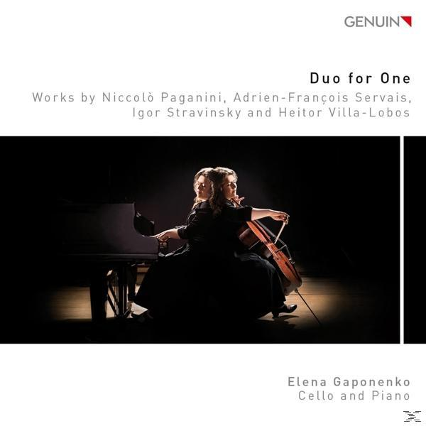 Elena Gaponenko - Duo for One  - (CD)