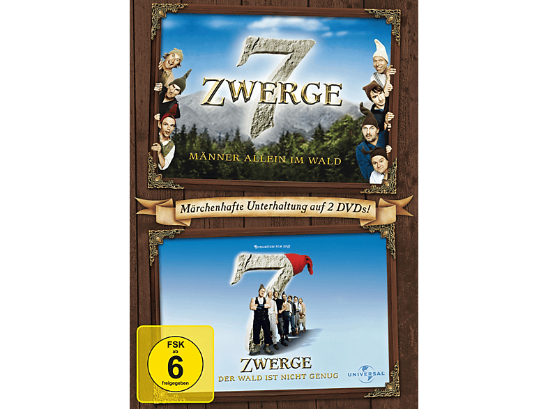 7 Zwerge - im Wald ist genug nicht / allein DVD Der 7 Zwerge Männer Wald 