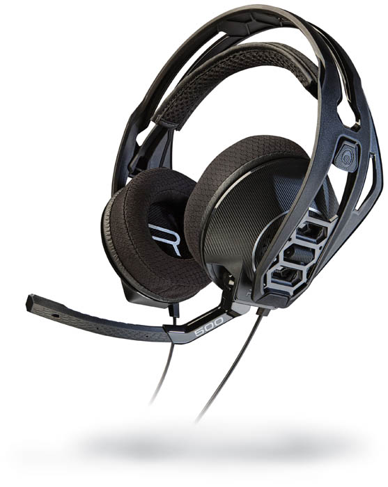 NACON RIG 500HS Offizielle Playstation 4 Lizenz, Over-ear Gaming Headset Schwarz