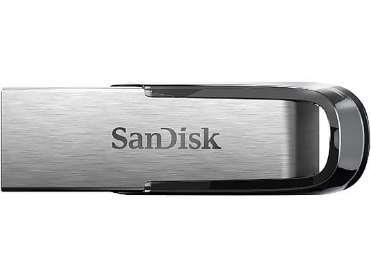 SANDISK Ultra Flair - Chiavetta USB  (128 GB, Argento/Nero)