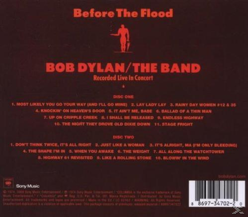 Albumcover mit Songtiteln und Credits. Eine Silhouettenfigur, die eine Fackel hält, in Rot auf braunem Hintergrund.