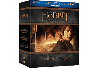 A Hobbit Trilógia - bővített változatok gyűjteménye (Blu-ray)