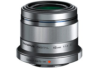 OLYMPUS Objectif standard M.Zuiko Digital 45mm F1.8 Silver (V311030SE000)