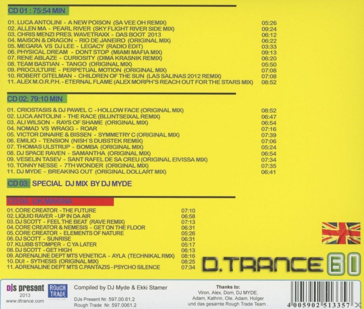 VARIOUS - D.Trance 61  - (CD)