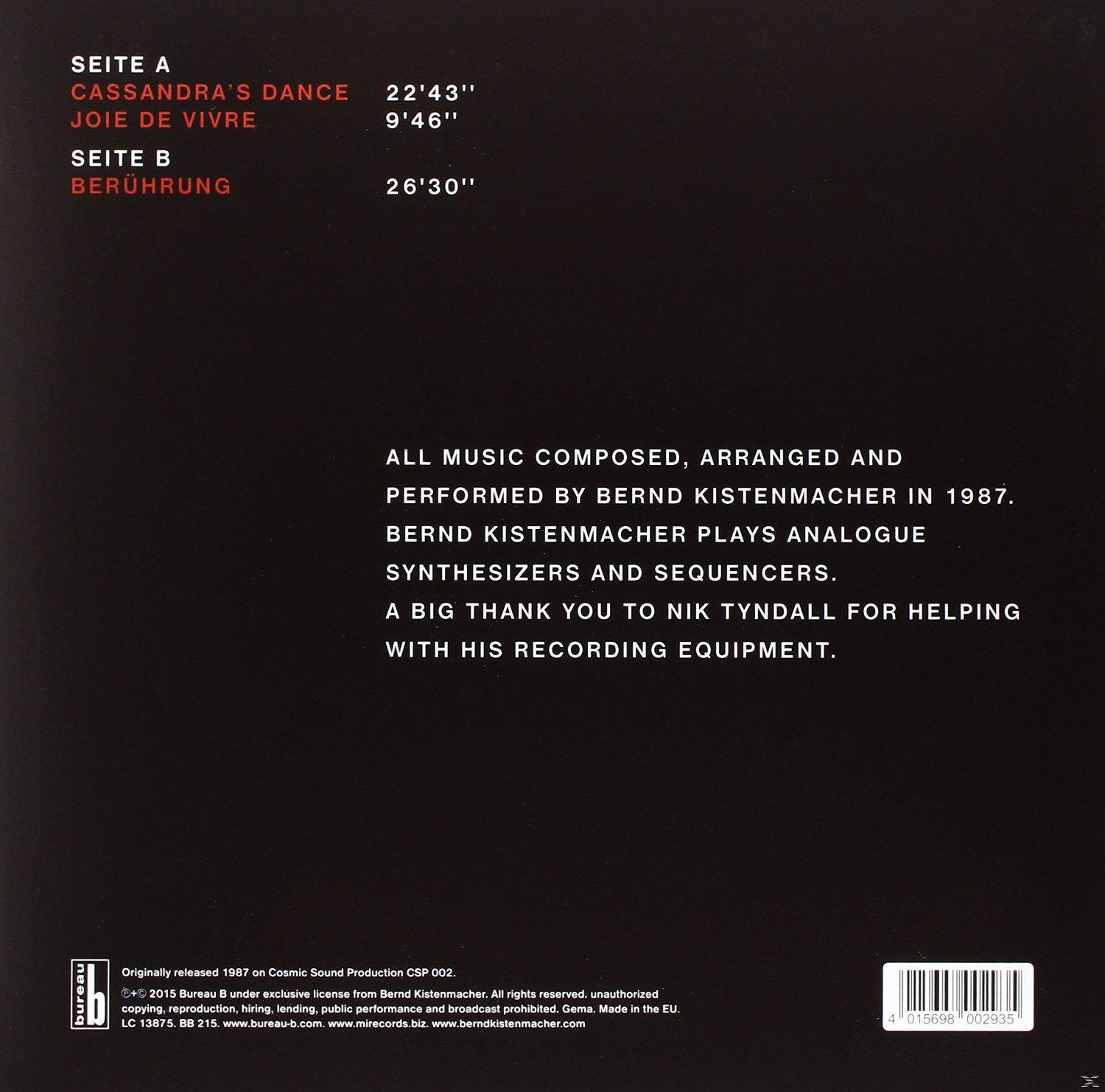 Rückseite mit Songtiteln und Text über Musikkomposition.