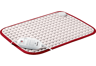 BEURER HK Comfort - Coussin chauffant (Blanc/Rouge)