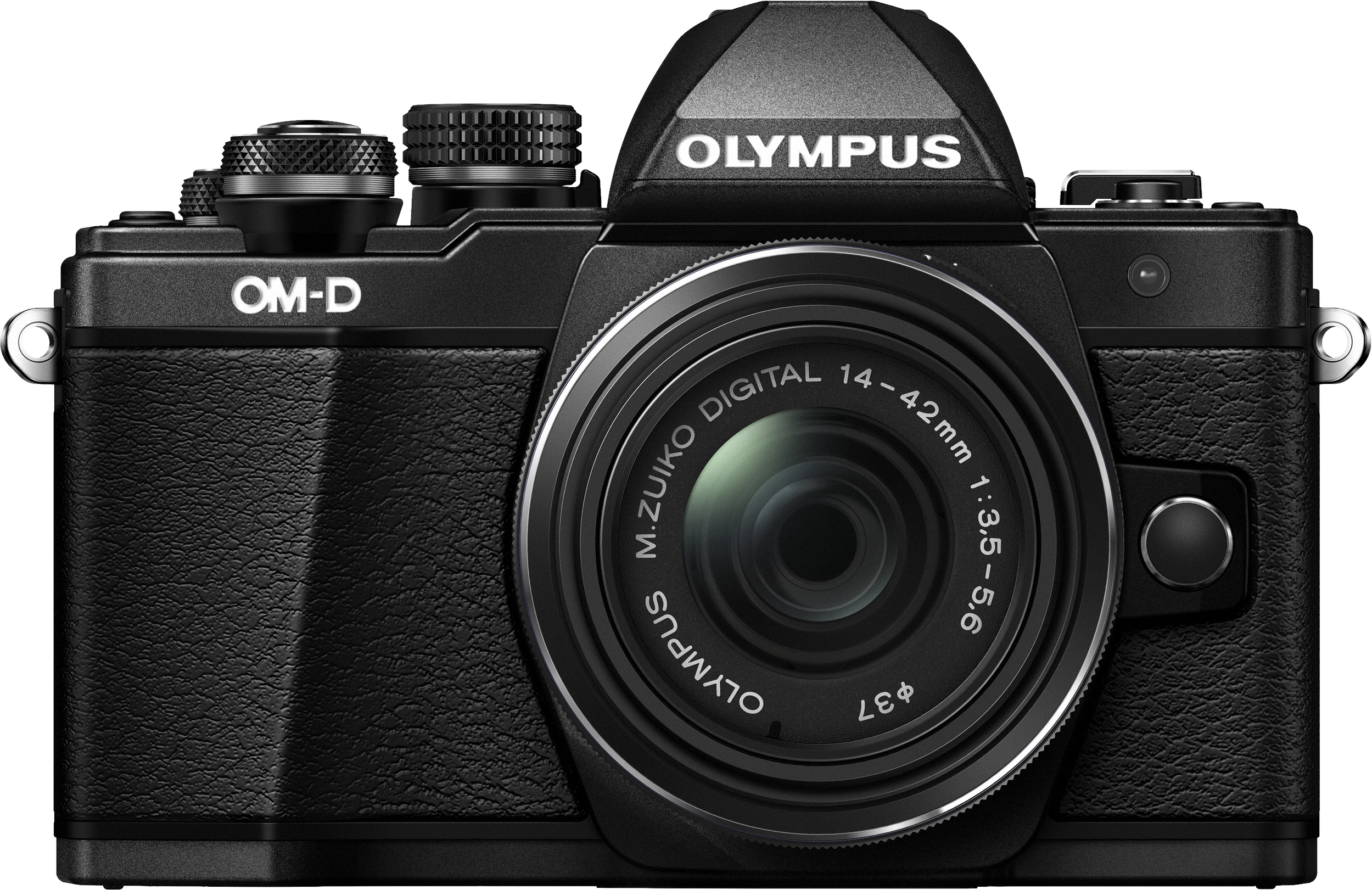OLYMPUS OM-D E-M10 Mark II fekete + EZ-M1442 II R fekete Kit 