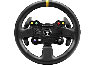 THRUSTMASTER PS4/XONE/PS3/PC LEATHER 28 GT WHEEL - GT Leder Lenkrad (Schwarz)