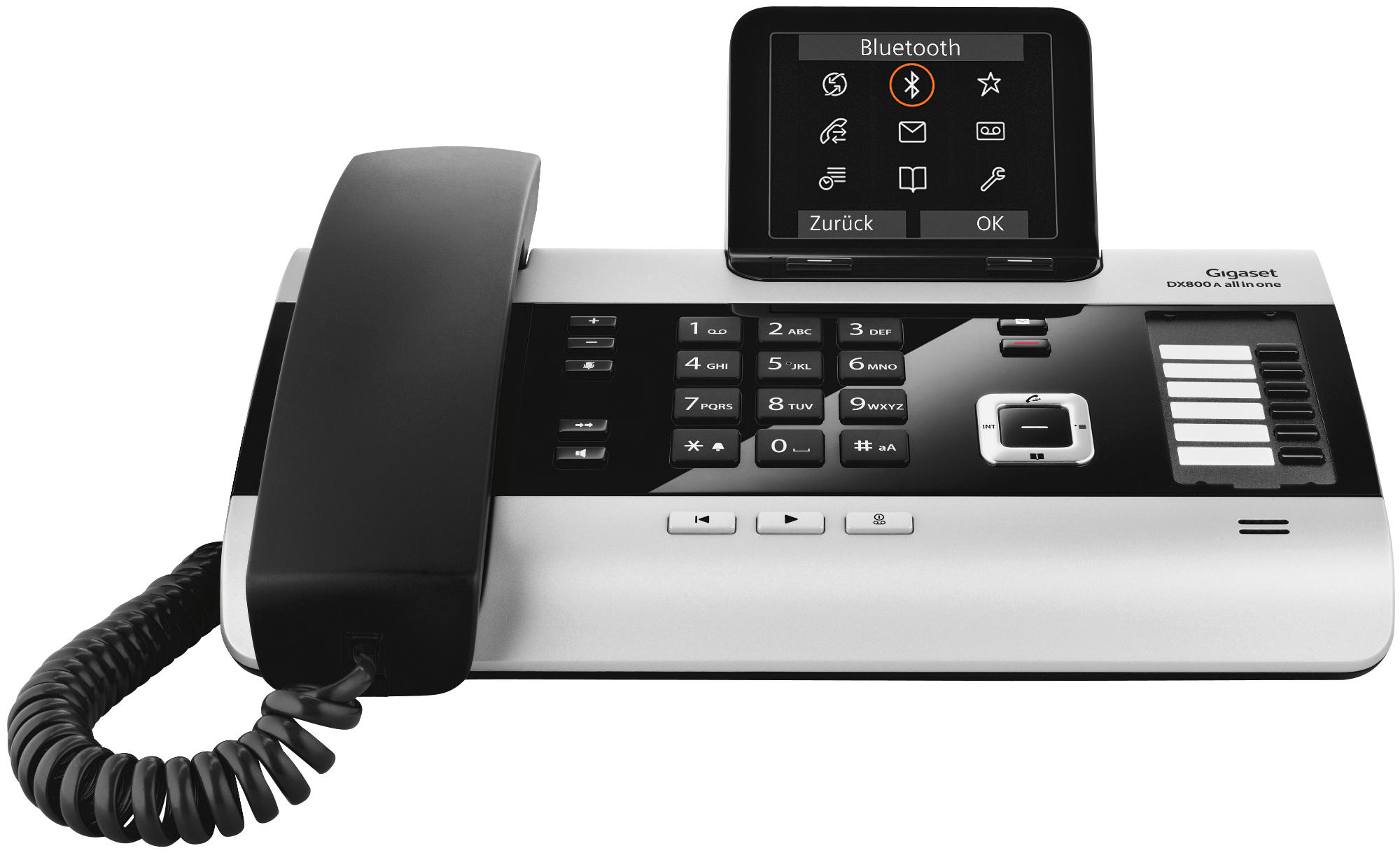GIGASET DX 800 A VOIP Telefon, Titanium