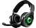 PDP Afterglow AG9+ - Casque de jeu, Noir/Vert