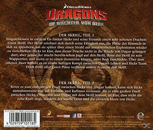 Dragons - Die Wächter Von Hörspiel Der (CD) Z.Tv-Serie) 15 Berk (Original - - - Skrill