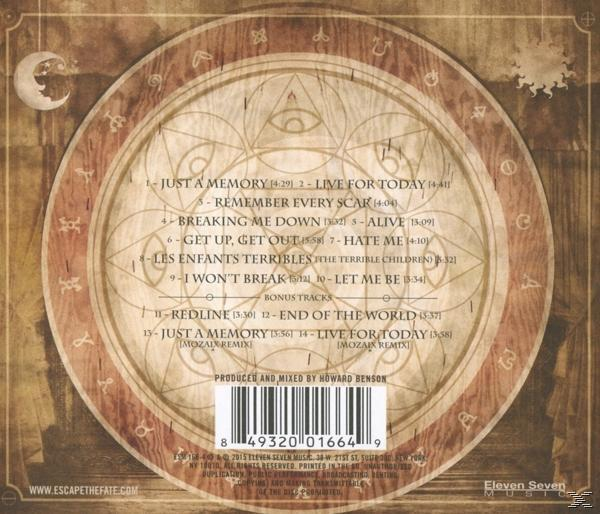 Escape The Fate - Hate Me  - (CD)