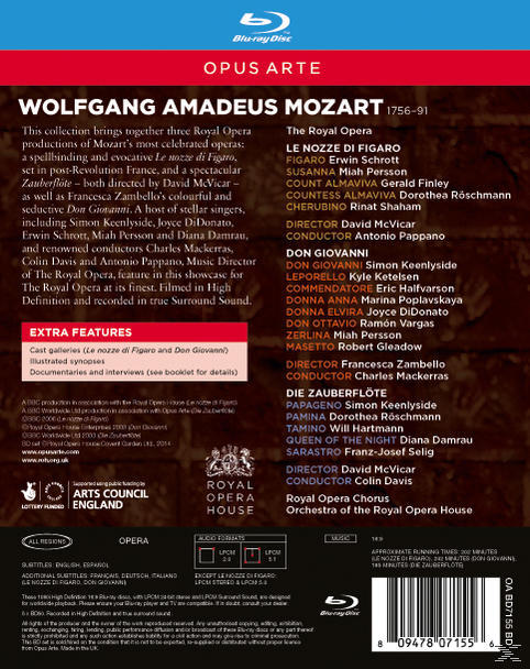 Keenlyside/DiDonato - Royal Opera House Collection  - (Blu-ray)