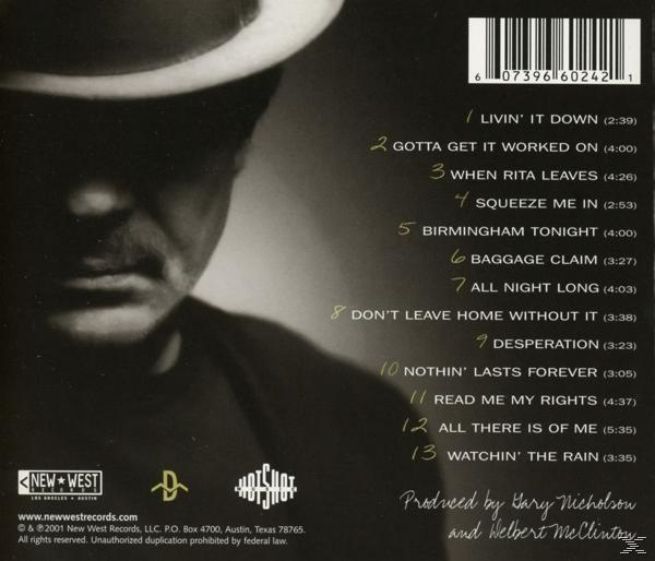 Delbert McClinton - Nothing Personal  - (CD)