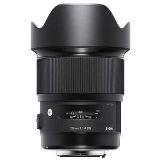 SIGMA 412955 - 20 mm f/1.4 DG, HSM (Objektiv für Nikon F-Mount, Schwarz)