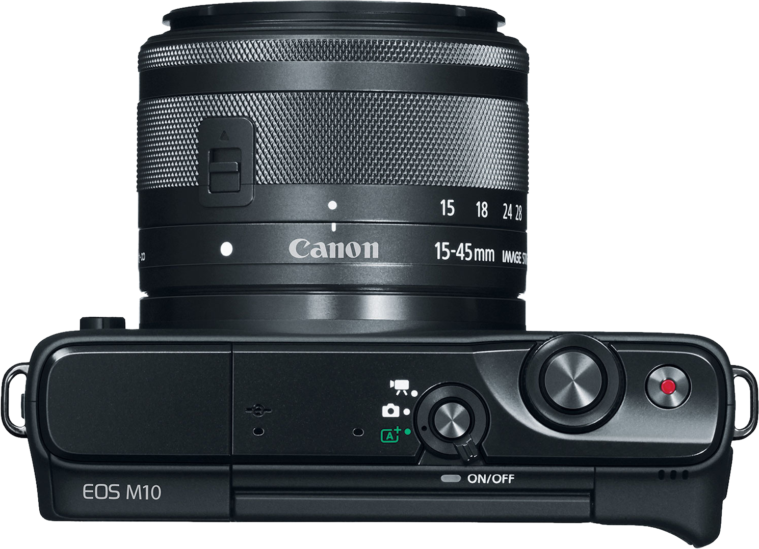 CANON EOS M10 + EF-M 15-45 mm S fekete KIT