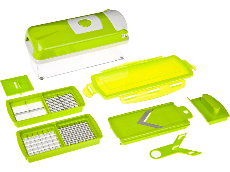 GENIUS 33594 Nicer Dicer Plus Smart 7tlg. HobelSet Grün Reiben