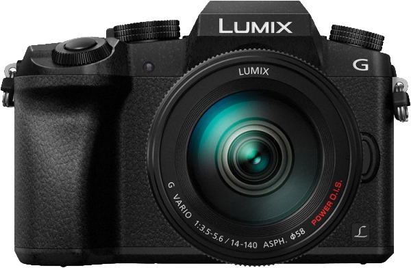 PANASONIC Lumix DMC-G7HEG-K + 14-140 mm Kit fekete