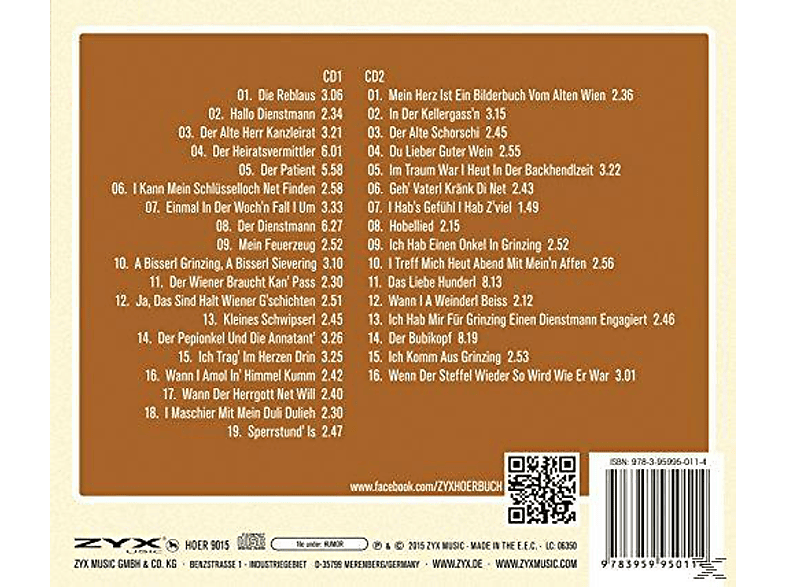 Thumbnail - Hans Moser - Wiener Geschichten (CD)