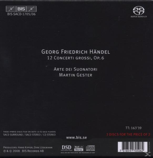 Martin Gester - 12 Concerti grossi op.6  - (SACD Hybrid)