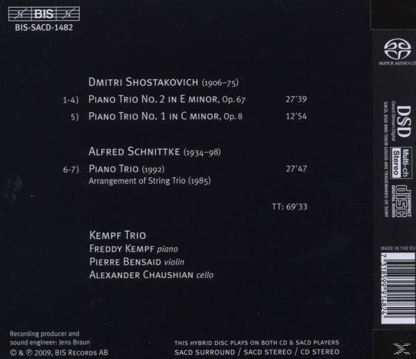 Kempf Trio - Klaviertrios  - (SACD Hybrid)