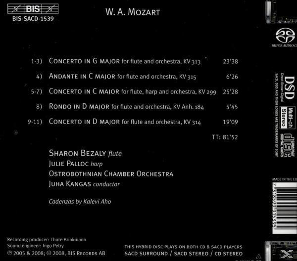 Ostrobothnian Chamber Orches - COMPLETE MUSIC FOR FLUTE AND ORCHES  - (SACD Hybrid)