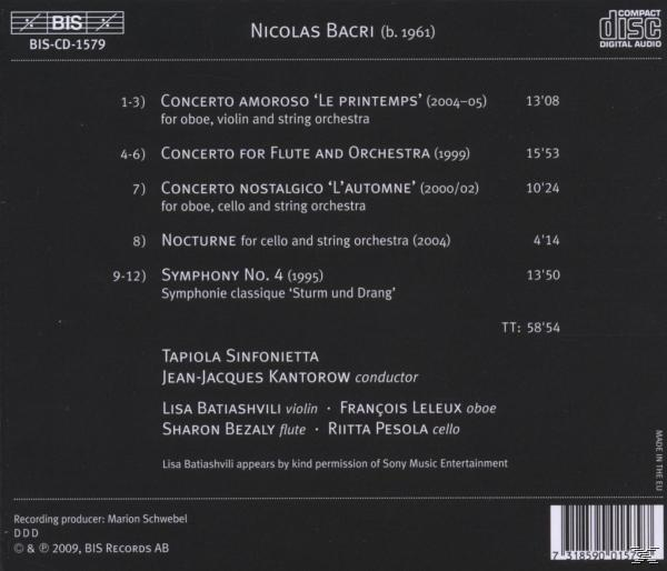 Leleux, Bezaly, Tapiola, Batiashvili - STURM UND DRANG  - (CD)