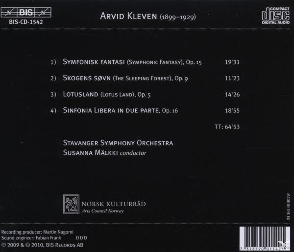 Stavanger Symphony Orchestra - LOTUSLAND  - (CD)