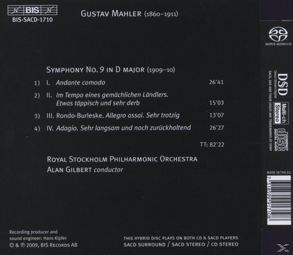 Alan Gilbert - Sinfonie 9 D-Dur  - (SACD Hybrid)