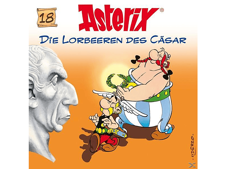 Asterix - 18: Die Lorbeeren Des Cäsar - (CD)