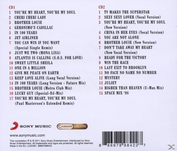 CD-számok listája, két oszlopban.