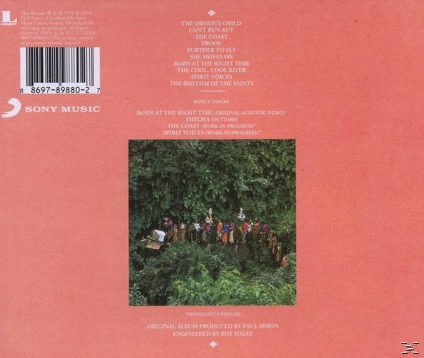 CD-Cover. Grüner und rosa Hintergrund. Menschen und Bäume in einem zentralen Bild. Text auf der Rückseite.