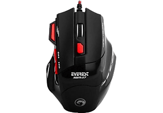 EVEREST SGM-X7 Gaming Mouse+ Mouse Pad Siyah