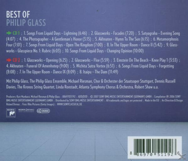 Rückseite einer CD-Hülle mit Titelliste und Album-Credits.