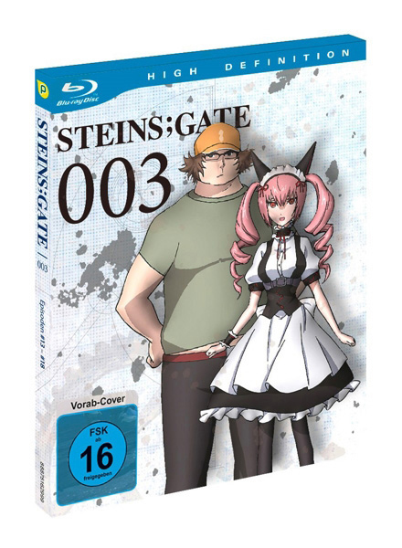 3 Vol. Blu-ray Steins Gate -