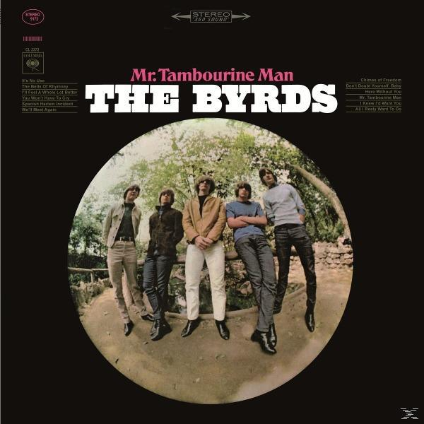 Albumcover. Das Albumcover der Byrds mit einem Foto der Band. Schwarzer Hintergrund.