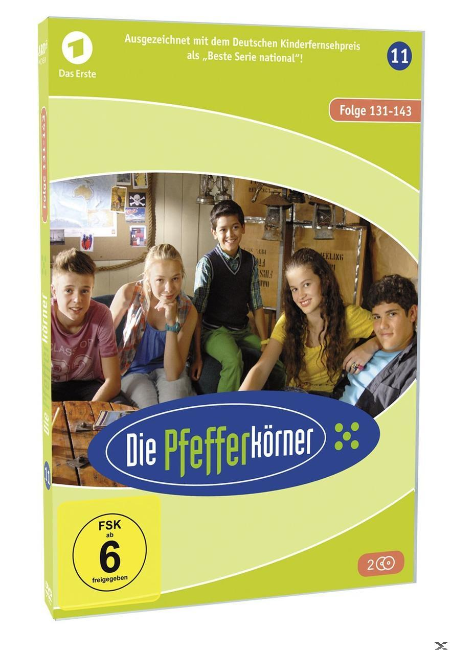 DVD-Cover von Die Pfefferkörner mit Kindern.