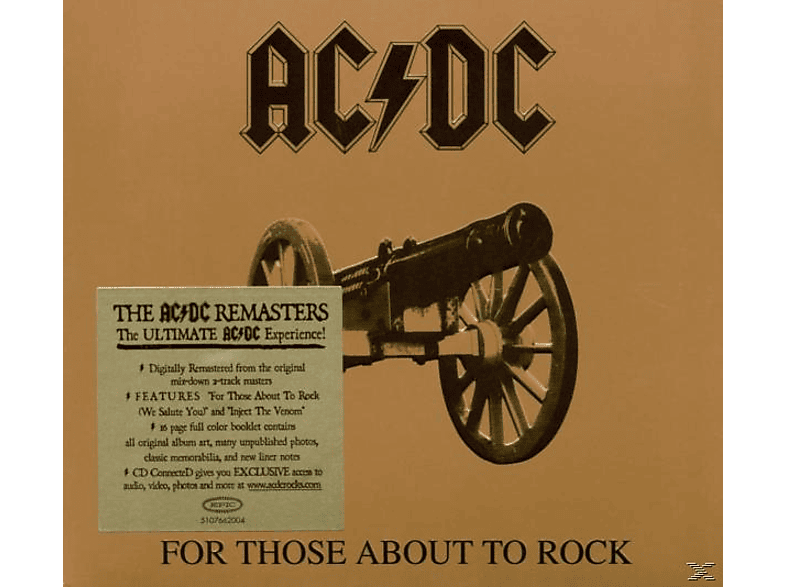 AC/DC - For Those About To Rock (We Salute You) CD