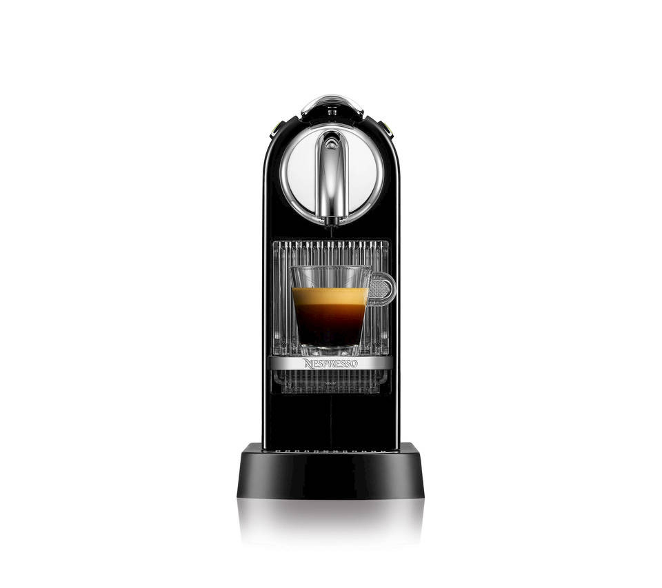 DELONGHI EN166B Nespresso Citiz Kapselmaschine Limousine Black