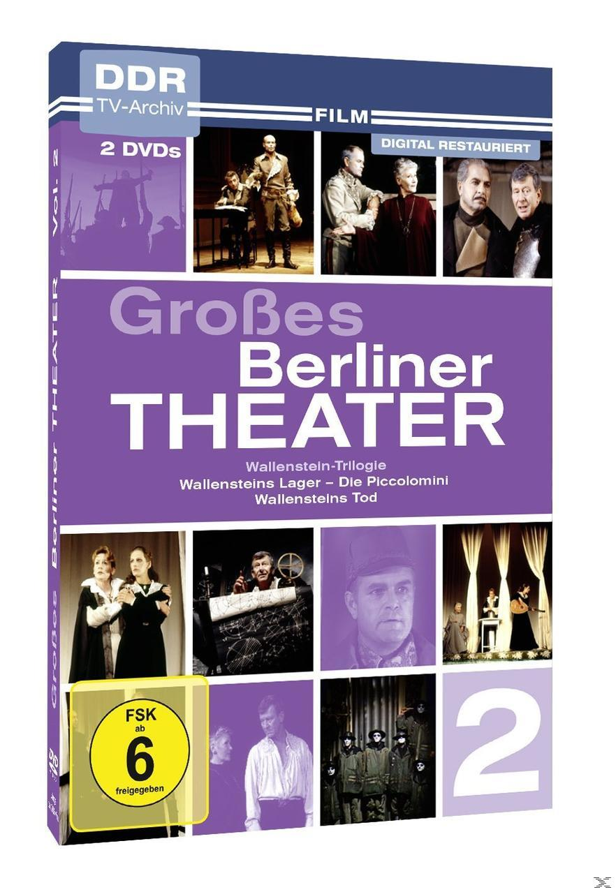 DVD-Cover der Serie 'Großes Berliner Theater', mit verschiedenen Schauspielern und Szenen.