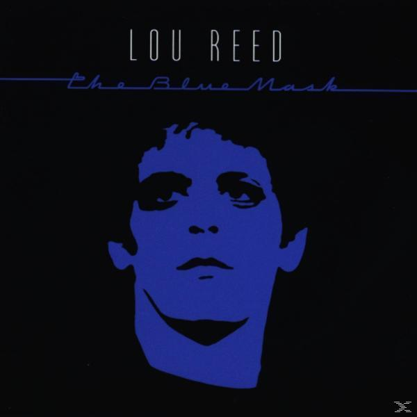 Albumcover: Lou Reeds Gesicht in Blau auf schwarzem Hintergrund, mit Text darüber.