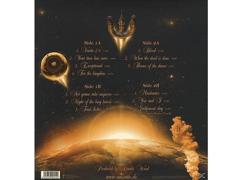 Thumbnail - Unisonic - Light Of Dawn (LP + Download)