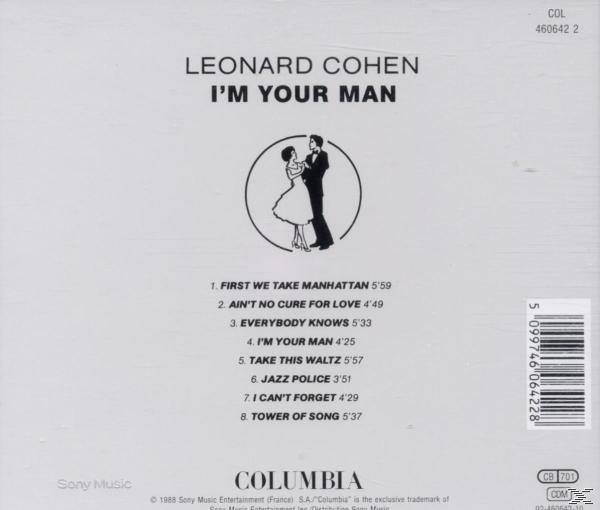 CD-Cover, mit zwei tanzenden Personen. Der Text enthält Songtitel und Credits.