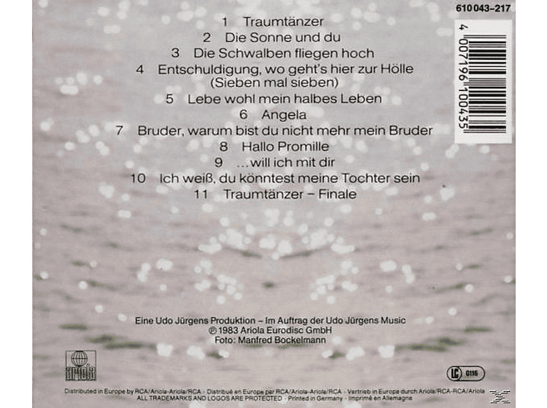 Thumbnail - Udo Jürgens - Traumtänzer (CD)