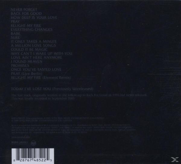 Schwarzes Albumcover. Text listet Songs auf. Enthält den Text "TODAY I'VE LOST YOU".