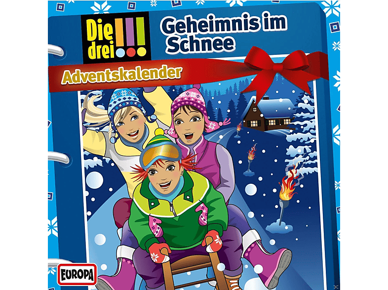 Die !!! Die Drei drei 2015: - Schnee im (CD) ??? - - Adventskalender Geheimnis